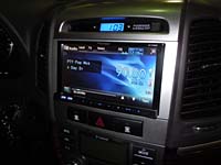   Pioneer AVH-P4100DVD  Hyundai Santa Fe